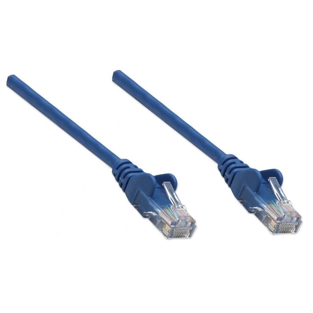 Intellinet 342605 Cable Patch Cat6, Utp 7 Ft, 3 M, Azul