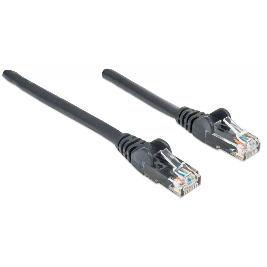 Intellinet 342070 Cable Patch Cat6 Utp,3 Metros, Negro