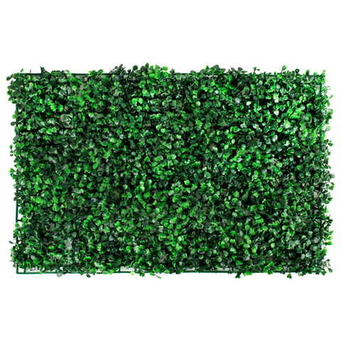 Onof Hmlw 02 Follaje Artificial Verde Oscuro Boxwood Para Muro 60 X 40 Cm