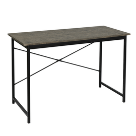 Onof Mdo 02 Escritorio Minimalista Nogal Aspen / Negro