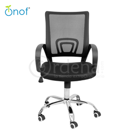 Silla Secretarial Premium con Soporte Lumbar Respaldo Malla