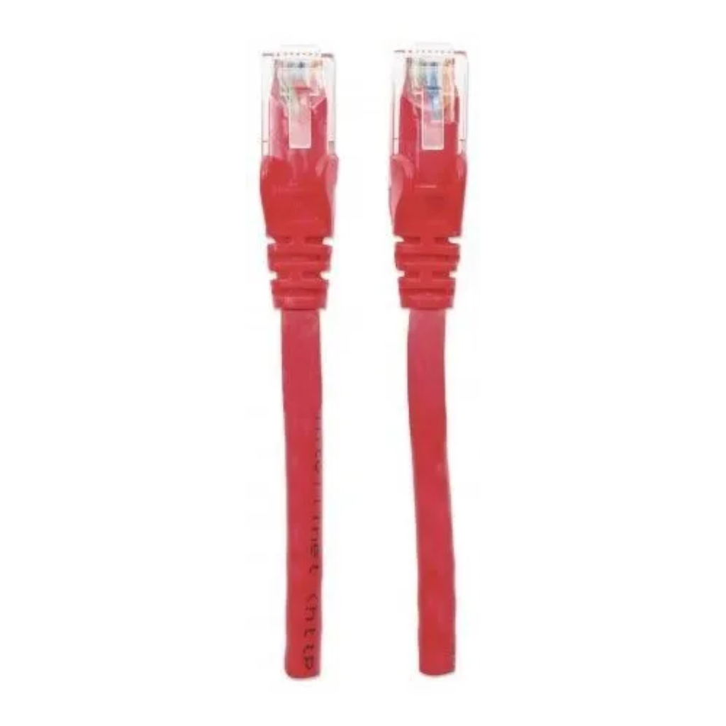 Intellinet 342131 Cable Patch Cat 6, Utp 1.5 F 0.5 Mts Color Rojo