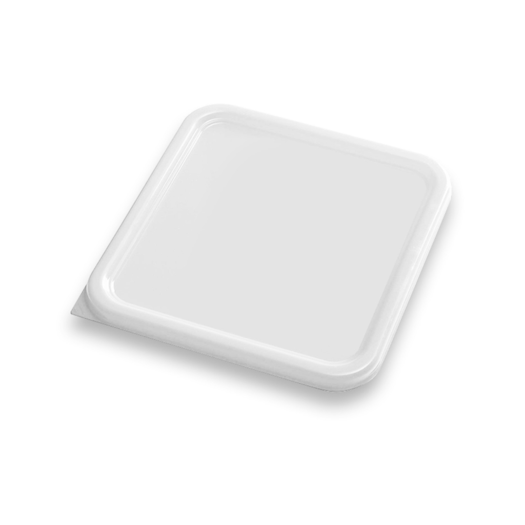 Tapa De Polietileno Para Recipiente Cuadrado 2 Y 4 Qt