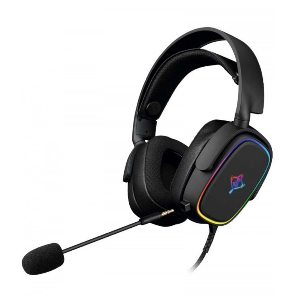 Yeyian YDG-33405 Diadema Headset Proud, Serie 3500, Rgb, 3.5mm, Negro