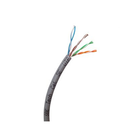 Sbetech Sbe1101dgy - Cable Utp Cat5e/ Caja De 305 Metros/ Cca/ Color Gris