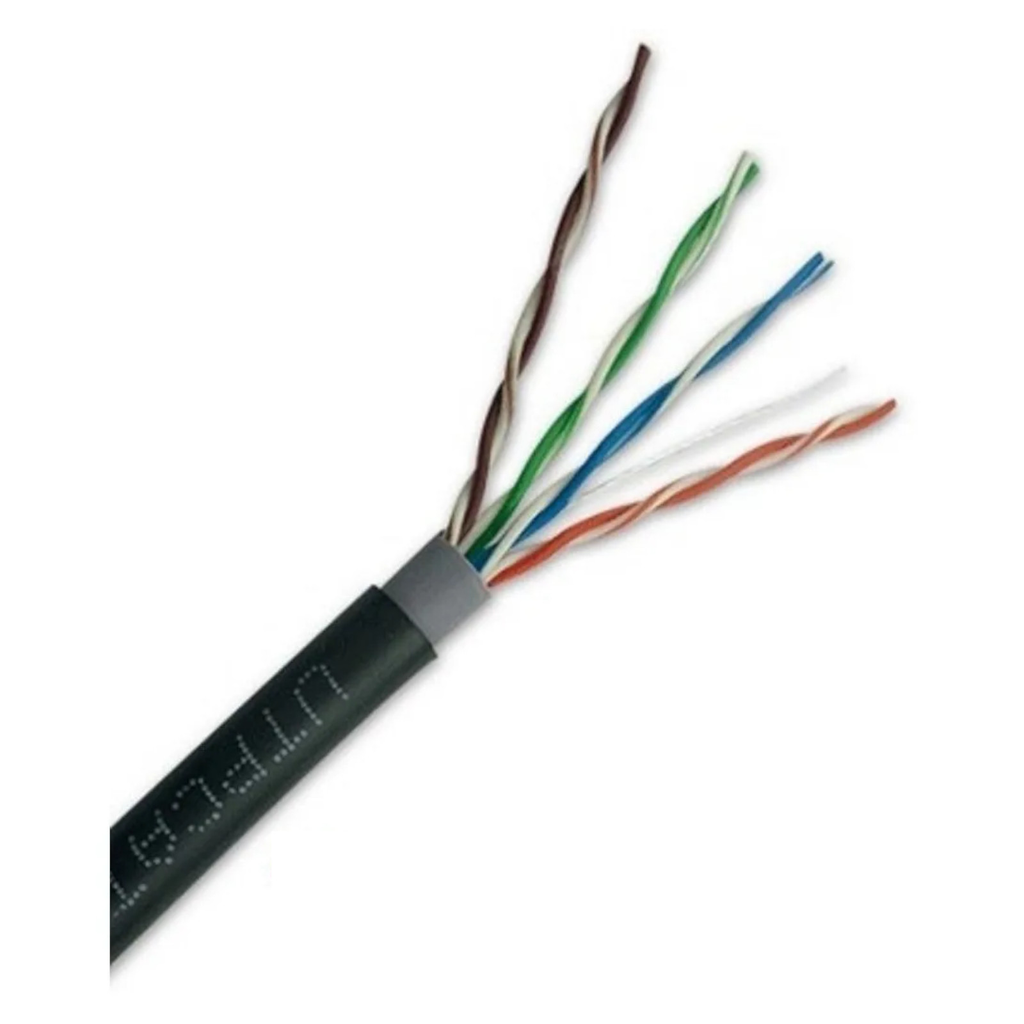 SAXXON OUTPCAT5ECOPEXT - Cable UTP cobre / Categoria 5E / Color negro / Ext