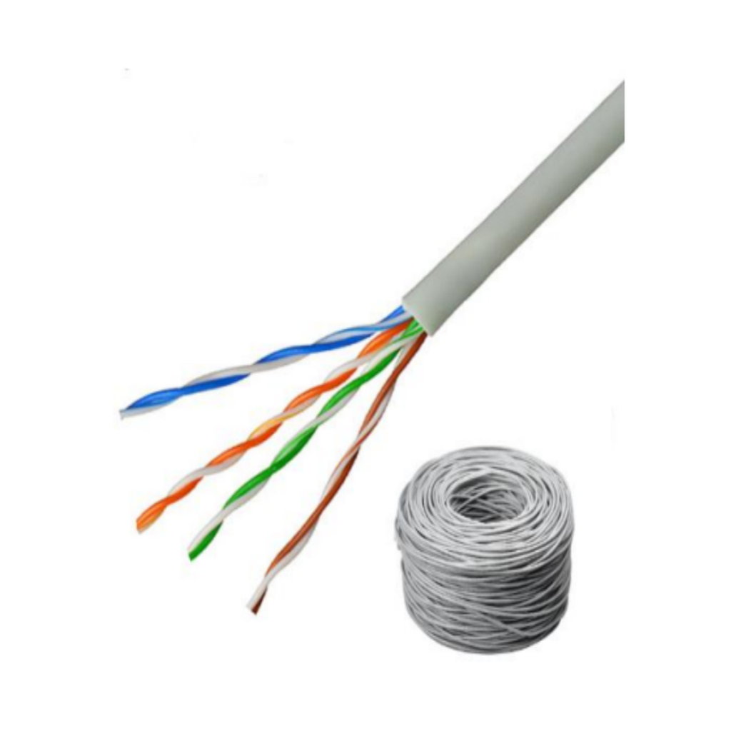 SAXXON OUTPCAT5E - Cable UTP cobre / Categoria 5E / Color gris / Interior