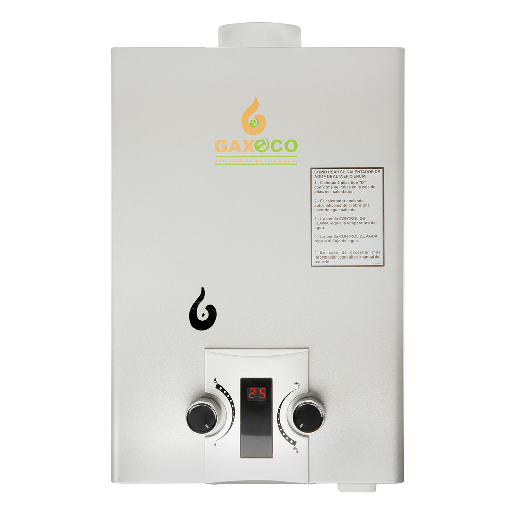Boiler De Paso Gaxeco Calentador Instantaneo Agua Gas Nat