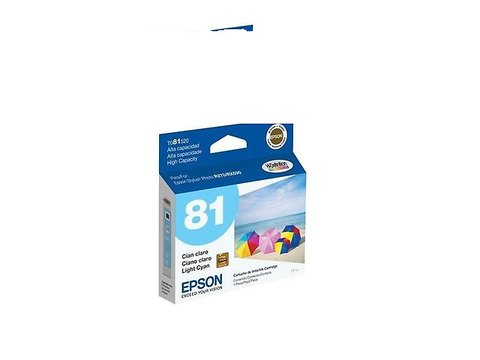 Epson T081520 Al Tinta 81 Alto Rendimiento P/Stylus Photo R270/R290, Cyan Light - ordena-com.myshopify.com