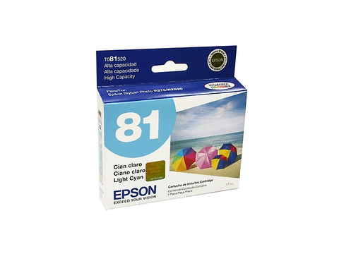 Epson T081220 Al Tinta 81 De Alto Rendimiento Para Stylus Photo R270/R290, Cyan - ordena-com.myshopify.com