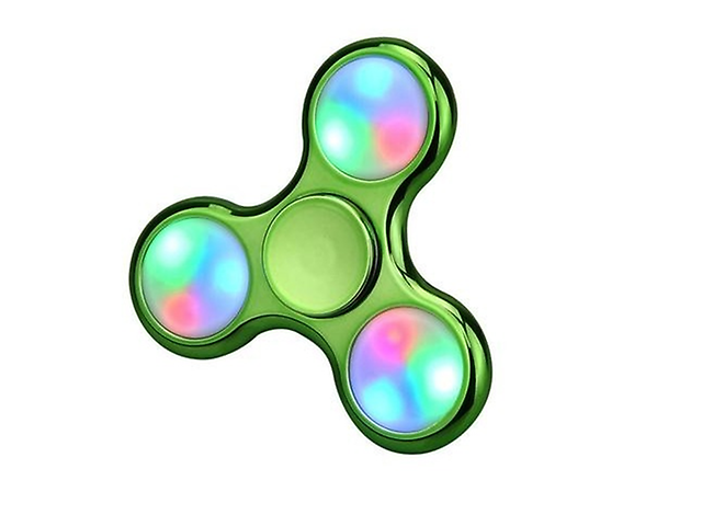 Spinner Led Cromado Verde - ordena-com.myshopify.com