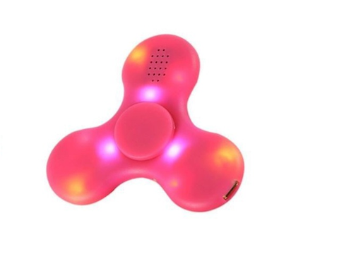 Spinner Led Bocina Bluetooth Rosa - ordena-com.myshopify.com