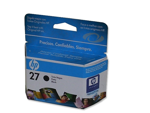 Hp 27 Cartucho De Tinta C8727 Al Para Desk Jet 3320,3420,3425/3 Negro - ordena-com.myshopify.com