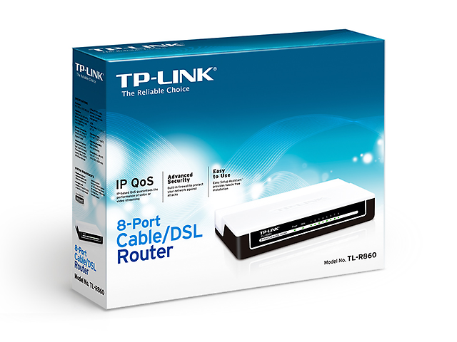 Tp Link Tl R860 Router 1 Wan 8 Lan 10/100 - ordena-com.myshopify.com