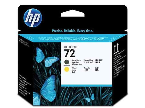 Hp 72 Cabezal De Impresion C9384 A Para Design Jet Negro Mate/Amarillo - ordena-com.myshopify.com