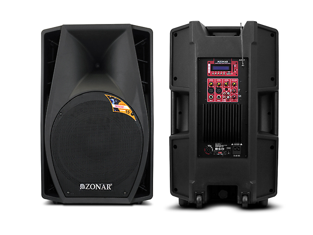 Zonar Zlx15 Bt Bafle Amplificado 15 Pulg. 9000 W Bluetooth - ordena-com.myshopify.com
