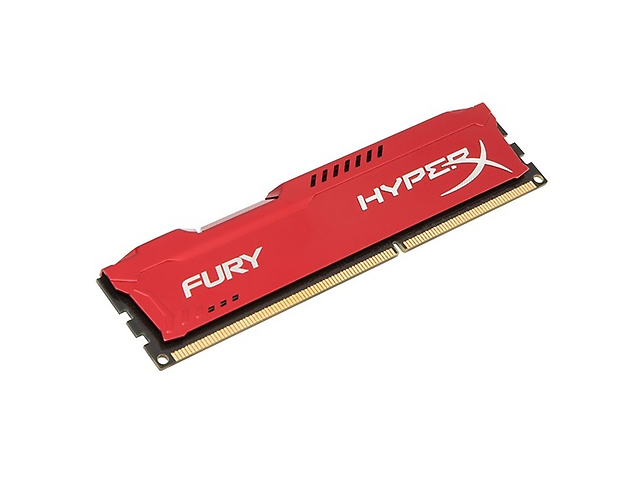 Kingston Hx318 C10 Fr/8 Memoria Hyper X Fury 8 Gb, Ddr3, 1866 M Hz, Roja - ordena-com.myshopify.com