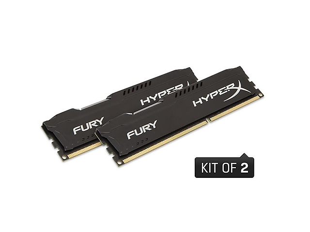 Kingston Hx316 C10 Fbk2/16 Memoria Ddr3 Hyperx Fury Black 16 Gb 1600 Mhz - ordena-com.myshopify.com