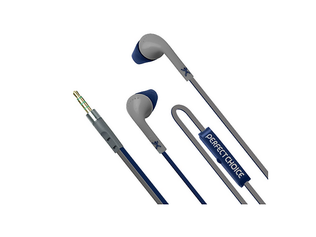 Perfect Choice In Ear Ergo Sound Audifonos Con Microfono, Azul/Gris - ordena-com.myshopify.com