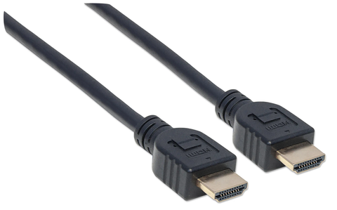 Manhattan 353946 Cable Hdmi Alta Velocidad C/ Ethernet M M P/ Pared 3 M - ordena-com.myshopify.com