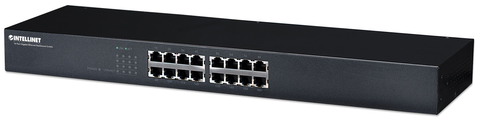 Intellinete 524148 Switch 16 Puertos Montaje Rack 19 Pulgadas 10 100 1000 Mbps - ordena-com.myshopify.com