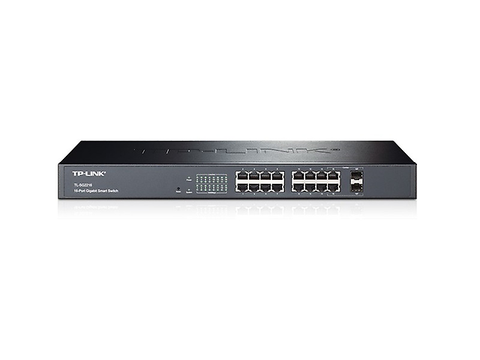 Tp Link Tl Sg2216, Switch Smart Web Inteligente 16 Puertos Gigabit L2 2 Sfp - ordena-com.myshopify.com