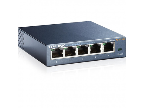 Tp Link Tl Sg105, Switch De Escritorio De 5 Puertos De 10/100/1000 Mbps - ordena-com.myshopify.com