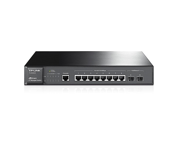 Tp Link Tl Sg3210, Switch 8 Puertos Rj45 Gigabit 2 Sfp - ordena-com.myshopify.com