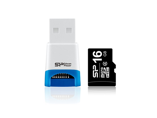 Silicon Power 06 Sp Micro Sd 16 Gb Clase 4 C/ Adaptador - ordena-com.myshopify.com