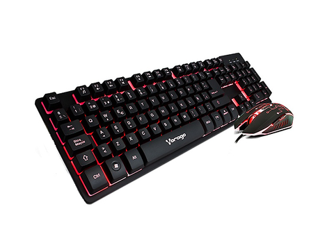 Vorago Km 500 Kit Start The Game Teclado Y Mouse Retroiluminado Usb - ordena-com.myshopify.com