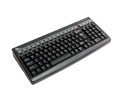 Qian Qpa1702 Teclado Alambrico Pos Negro - ordena-com.myshopify.com