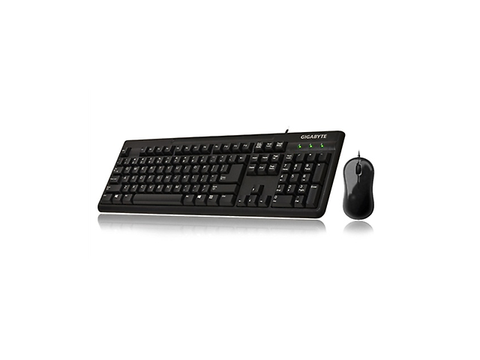 Gigabyte Gk Km3100 Kit Teclado Y Mouse Usb 2.0 Optical 800dpi Color Negro - ordena-com.myshopify.com