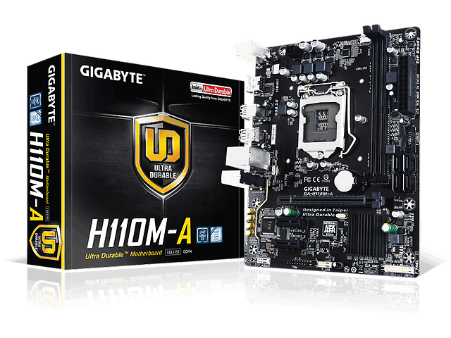 Gigabyte Ga H110 M A Tarjeta Madre H110 Ddr4 Sata Pcie M Atx 32 Gb - ordena-com.myshopify.com