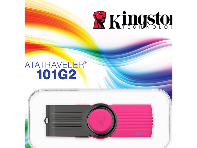 Kingston Dt 101 G2 Memoria Usb 2.0 16 Gb Color Rosa - ordena-com.myshopify.com