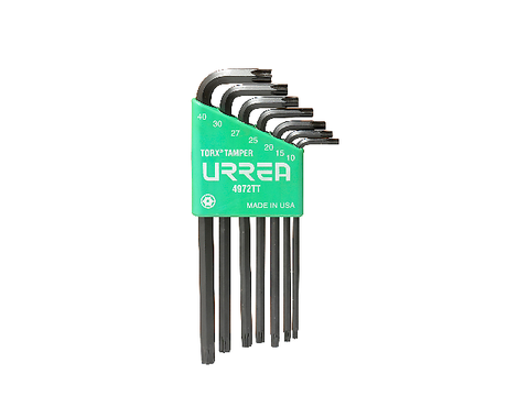 Urrea 4972 Tt Juego De 7 Llaves Hexagonales L Torx Tper Rack - ordena-com.myshopify.com