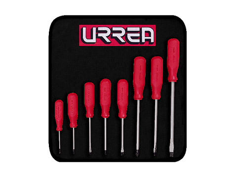Urrea 9600 Dr Juego De 8 Destornilladores Serie R Combinado - ordena-com.myshopify.com