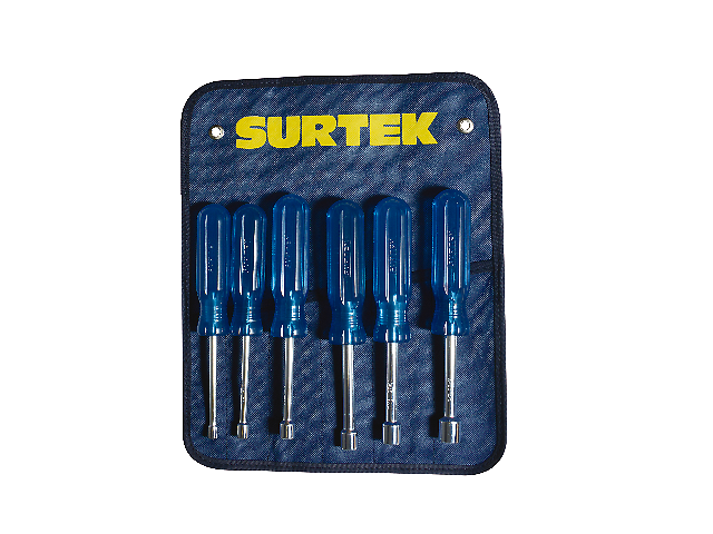 Surtek D3500 S Juego De 6 Desarmadores Azules De Caja En Pulgadas - ordena-com.myshopify.com
