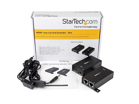 Startech Kit Extensor Video Audio Hdmi Por Cable Utp Ethernet Cat5,Rj45 - ordena-com.myshopify.com