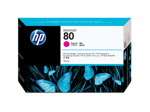 Hp 80 Cartucho De Tinta C4874 A Para Design Jet, 175 Ml, Magenta - ordena-com.myshopify.com