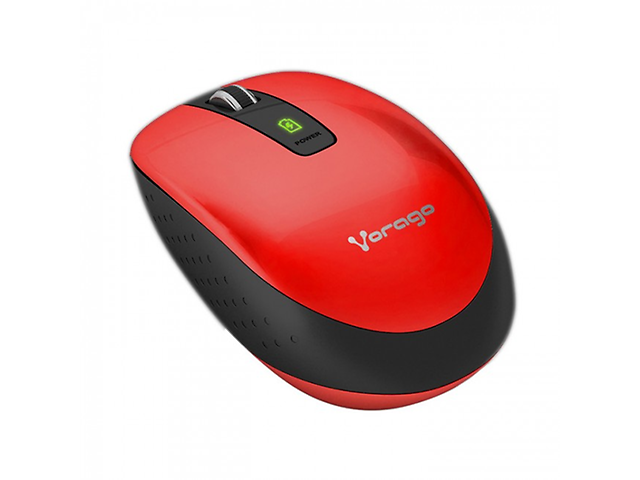 Vorago Mo 303 R Mouse Inalámbrico Recargable Litio Usb Rojo - ordena-com.myshopify.com