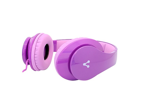 Vorago Hp 204 Diadema Alta Fidelidad Cable Plano Morado - ordena-com.myshopify.com