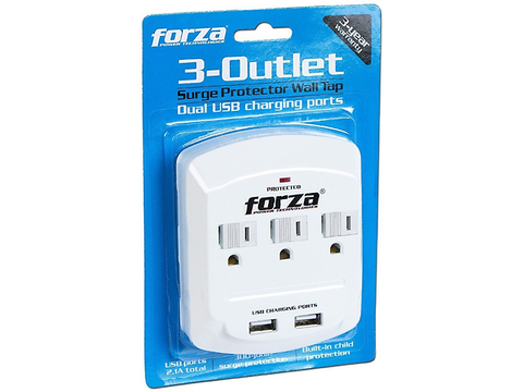 Forza Up Fwt 730 Usb Toma Corriene Y Supresor De Sobretension De 3 Salidas - ordena-com.myshopify.com