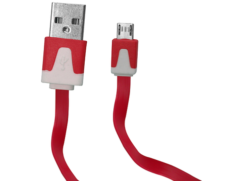 Ginga Cable Micro Usb V8 A Usb Rojo - ordena-com.myshopify.com