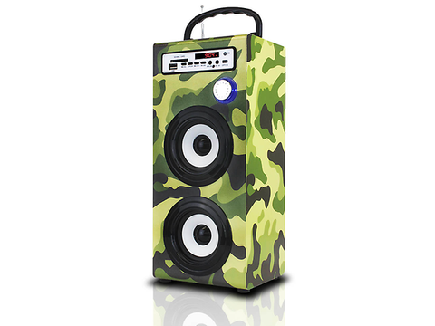 Fussion Acustic Isp 8247 Bocina Portatil Diseño Camuflaje - ordena-com.myshopify.com