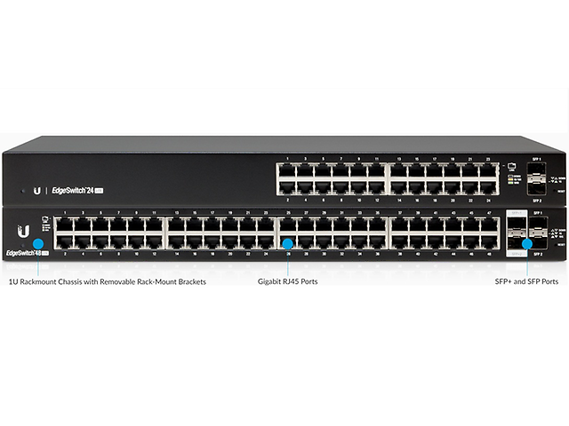 Ubiquiti Networks Es 24 Lite Switches Gigabit Adm De 24 Puertos Gigabit Ethernet - ordena-com.myshopify.com