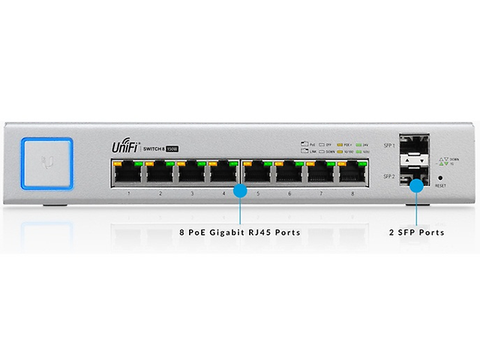 Ubiquiti Networks Us 8 150 W Switch Uni Fi Adm 8 Puer Gigabit Po E - ordena-com.myshopify.com