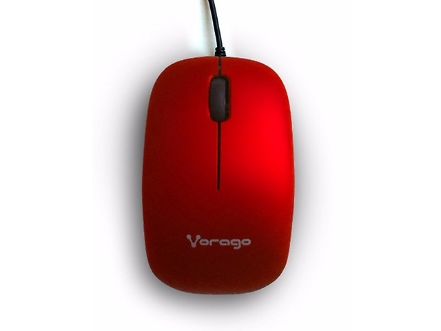 Vorago Mo 206 Mouse Optico 2400 Dpi Usb Rojo - ordena-com.myshopify.com
