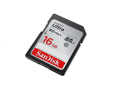 San Disk Ultra 16 Gb Class 10 Sdhc Uhs I Memory Card Up To 80 Mb/S   Sdsdunc 016 G G - ordena-com.myshopify.com