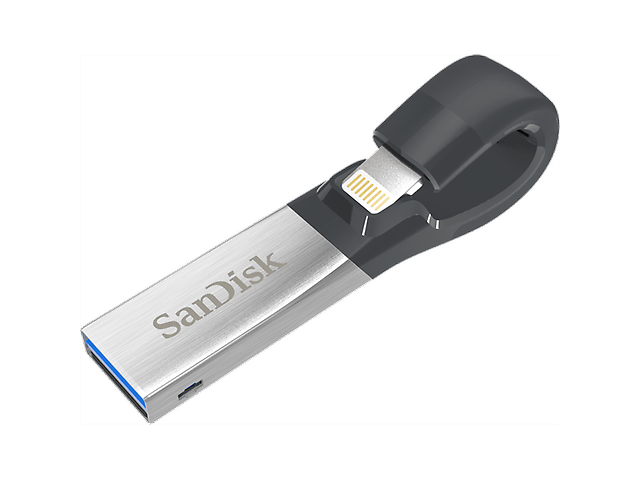 San Disk I Xpand Memoria Usb, 32 Gb, Usb 3.0/Lightning, Negro/Plata - ordena-com.myshopify.com