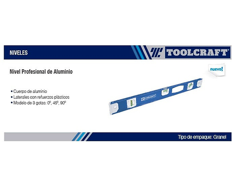 Toolcraft Tc5188 Nivel De Aluminio Profesional 36plg - ordena-com.myshopify.com